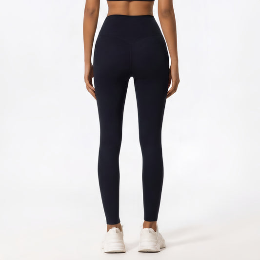 Brushed Touch Front V-Line 9/10 Leggings