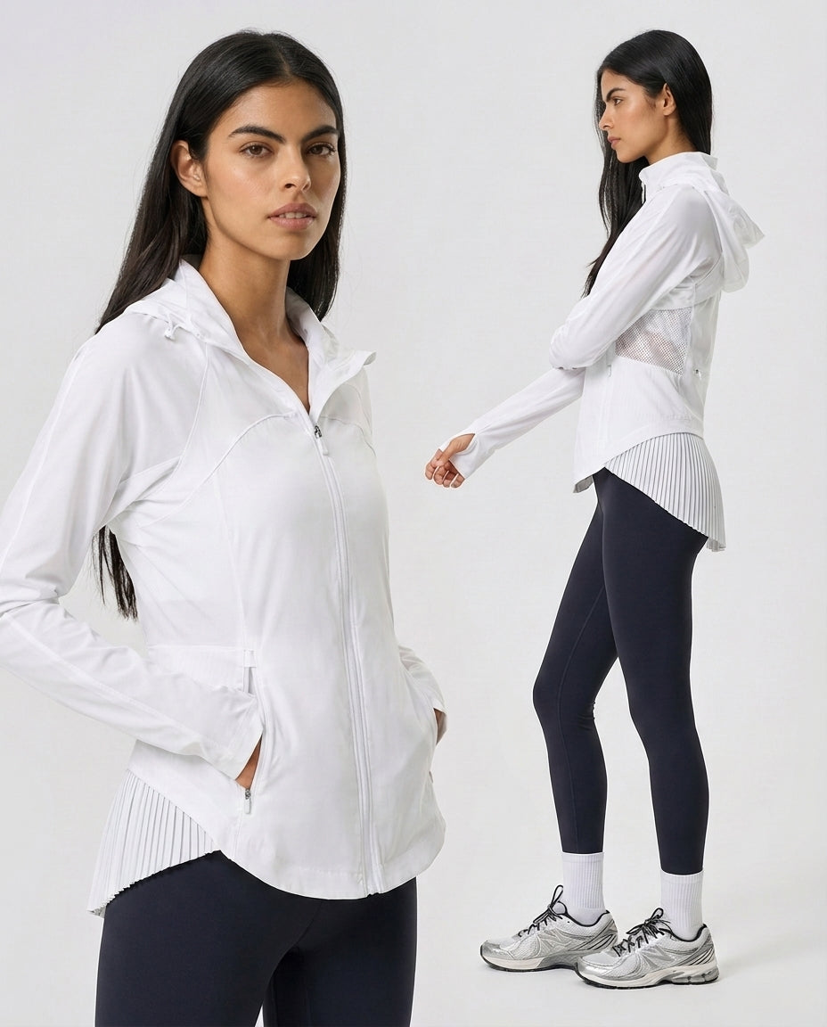 AirLite Slim-Fit Windbreaker Zip-Up Jacket