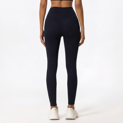 Brushed Touch Front V-Line 9/10 Leggings