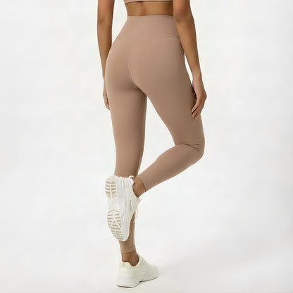 Brushed Touch Front V-Line 9/10 Leggings